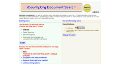 Desktop Screenshot of icounty.org