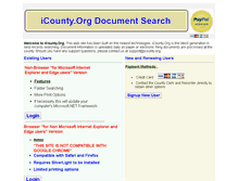 Tablet Screenshot of icounty.org